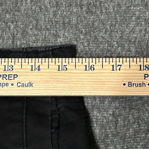 JLO Jennifer Lopez Women's Skinny Stretch Button Fly Jeans Black Sz 14 (31x29) - Picture 7 of 11